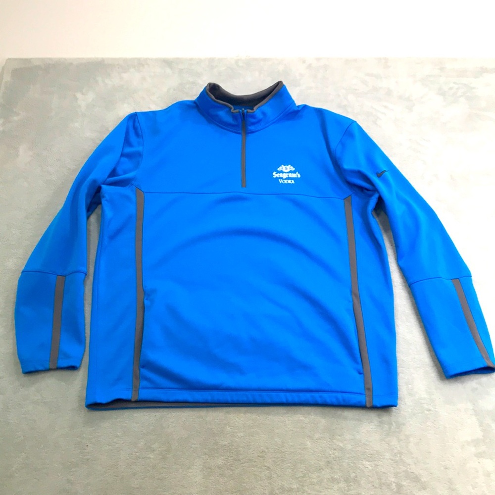 Nike Golf 1/2 Zip Seagram's Vodka Embroidered Size XL